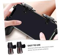 CONGARTENO Durable Lightweight Game Controller Triggers Portable Six Finger Linkage Game Device with Premium Metal and for Smartphones Easy to Install and Carry