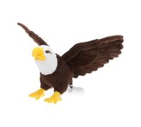 CONGARTENO Eagle Plush with Large Wings 60cm Simulation Stuffed Animal Puppet Soft Plush Eagle Doll Home Decor Collectible