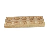 CONGARTENO Easter Basket for Eggs Wooden Egg Holder Kitchen Storage Rack Basket Home Kitchenware