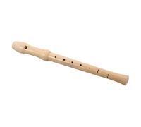 CONGARTENO Eight-hole Wooden Soprano Recorder Flute for Beginner Practice Lightweight Portable Clarinet Instrument for School Music Lessons and Home Use
