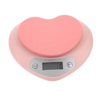 CONGARTENO Electronic Kitchen Scale Pink Practical Baking Pastry Food Scale Capacity Accurate for Home Restaurant Bakery Cooking
