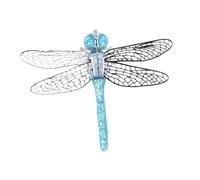 CONGARTENO Elegant Dragonfly Brooch Pin with Zircon Accent Vintage Silver Lapel Pin for Women S Wedding Anniversary Party and Everyday Wear Gift for Moms Wives and Friends