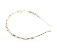 CONGARTENO Elegant Pearl Flower Bridal Hairband for Women Comfortable Secure Fit Wedding Hair Accessory Unique Decorative Headpiece for Parties and Special Occasions