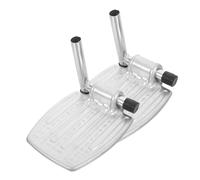 CONGARTENO Ergonomic Sturdy Wheelchair Footrest Pedal with Non Slip Surface Safe Leg Support for Adults Easy to Install Footplates for Office and Home Use