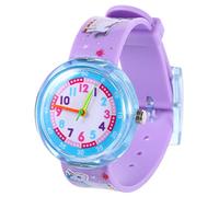 CONGARTENO Fashionable Boy Girl's Silicone Watch Cartoon Dinosaur Unicorn for Boys Girls