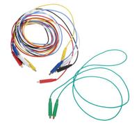 CONGARTENO Flexible Magnetic Jumper Wires Silicone Test Leads for Hvac Low Voltage Sensor and Switch Testing Multi Color for Accurate Professional Electrical Diagnostics