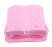 CONGARTENO Foldable Indoor Fitness Stretch Board with Non-slip Base for Calf and Leg Therapy Foot Massager and Squat Aid Suitable for All Ages and Skill Levels Portable Pink Incline Pedal for