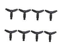 CONGARTENO Foldable Phone Tripod Mount with 8pcs Set Desktop Mini Tripod Stand for Mobile Phones and Action Cameras, Compact Video Streaming Support for Travel and Blogging