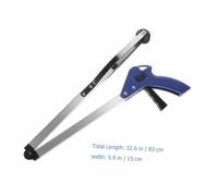 CONGARTENO Foldable Trash Picker with Ergonomic Grip and Lockable Hinge Household and Outdoor Rubbish Grabber Tool for Picking Up Trash and Retrieving Items High Shelves Lightweight and Easy