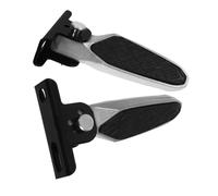 CONGARTENO Folding Bike Pedals Anti-skid Rear Replacement for Electric and Road High-strength Aluminum Cycling Footrests for Front and Rear Axles for Safe Riding