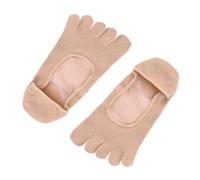CONGARTENO Forefoot Cushioning Sock Pad for Women Moisturizing Invisible Five-Toe Low Cut Socks Prevent Callus and Blister Anti-Skid Reusable and Washable Foot Protector