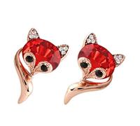 CONGARTENO Fox Stud Earrings for Women Adorable Animal Ear Jewelry Sweet and Charming 1 Pair Hypoallergenic Design for Everyday Wear