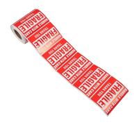 CONGARTENO Fragile Shipping Warning Labels Self Adhesive Packing Stickers for Boxes Coated Paper for Moving and Shipping Care Stickers Per