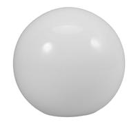 CONGARTENO Glass Globe Lamp Shade E27 Sphere Replacement, Milky White Frosted Round Glass Dome Light Cover for Floor, Wall, Ceiling Fixtures, Suitable for Table and Pendant Lamps