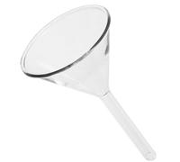 CONGARTENO Glassware Labware Analytical Chemistry Triangle Funnel High Temperature Resistant Solid Feeding Tool for Liquid Solid Transfer Laboratories