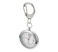 CONGARTENO Glow-in-The-Dark Pocket Watch Keychain for Nurses Clip-on Quartz Fob Watch Brooch for Doctors and Students Lightweight and Portable Design