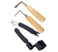 CONGARTENO Guitar String Winder Cutter Pin Puller Tool with Comfortable Handle for Electric Acoustic Guitars Bass Banjo Compact Multifunctional Instrument Accessories for Quick String Change