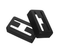 CONGARTENO H Shaped Electric Guitar Pickup Frames Metal Humbucker Covers Black for Enhanced Tonal Dynamics Electromagnetic Shielding and Improved Sound Projection for Performance and