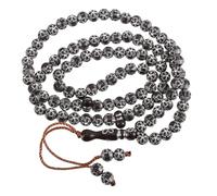 CONGARTENO Handcrafted Muslim Prayer Beads Rosary Beads for Daily Prayers Islamic Supplies Beaded Bracelet for Tasbih Making