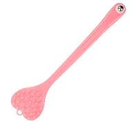 CONGARTENO Handheld Pink Heart-Shaped Massage Hammer with Rolling Beads, Muscle Massage Pat Stick for Full-Body Meridian Therapy, Fatigue Relief and Health Care Tool for Home Use