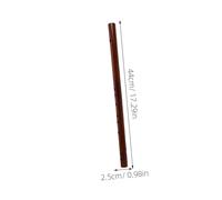 CONGARTENO Handmade Bamboo Dizi Flute Short Chinese Traditional Instrument for Beginners Adults No Membrane Design Easy Notes Portable Music Practice