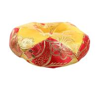 CONGARTENO Handmade Decorative Cloth Sound Bowl Cushion Pad for Wooden Fish Instrument Meditation Holder Smooth Comfortable Anti-slip Protective Mat for Enhanced Sound Quality