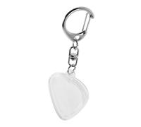 CONGARTENO Heart-Shaped Guitar Pick Holder Keychain with Sturdy Storage Box for Easy Pick Organization and Music Practice Accessories