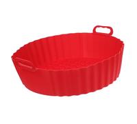 CONGARTENO Heat-Resistant Silicone Air Fryer Liner Mat with Unique Stripe Design for Even Cooking Reusable Baking Tray Protector for Oven Microwave Dishwasher Safe Easy-Clean Non-Tear Pad for