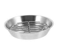 CONGARTENO Heavy Duty Nonstick Baking Pan with Stainless Steel Wire Rack Oil Draining Half Sheet Oven Tray for Roasting Meats Vegetables Fish Versatile BBQ Basket and Cookie Cooling Rack