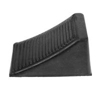 CONGARTENO Heavy Duty Rubber Wheel Chock for Trucks Compact Portable Vehicle Stabilizer Parking Wedge Non-slip Tyre Block for Trailer and Rv Use