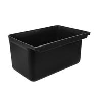 CONGARTENO Housekeeping Cart Utility Bucket 13"X9" Heavy-Duty Cleaning Bin for Hotel Service Side Mount, Reusable Plastic Waste Collection Pail for Cleaning Cart Organization