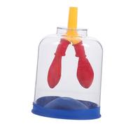 CONGARTENO Human Lung Model for Physics Experiments Diaphragm Movement Teaching Aid Compact Lung Anatomy Model for Educational Use Random Color