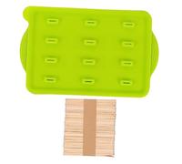 CONGARTENO Ice Cream Mold Popsicle Maker with Wooden Sticks Safe DIY Lolly Moulds for Summer Birthday Treats and Healthy Homemade Ice Pops