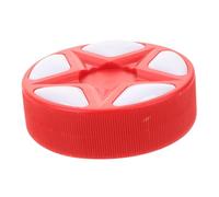 CONGARTENO Indoor Roller Hockey Puck Red High Visibility Training Ball for Field and Floor Hockey Practice Stable Impact Feedback for Indoor and Outdoor Sports Activities