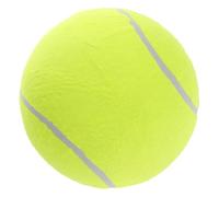 CONGARTENO Inflatable Giant Tennis Ball Large Soft Rubber Outdoor Indoor Play Ball Portable Easy Inflate Deflate