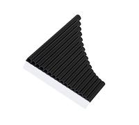 CONGARTENO Key Pan Flute Musical Instrument for Beginners Black Resin Pipe Panpipe for Students and School Music Learning Easy to Play with Melodious Sound