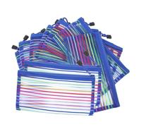 CONGARTENO Large Capacity Pencil Case for Organizing Study Supplies and Portable Use, Made of Sturdy Oxford Cloth and Aluminium Alloy, Suitable for Backpacks and Graduation, Simple