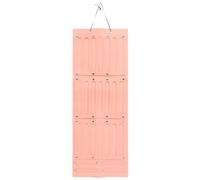 CONGARTENO Large Hair Bow Organizer Hanging Storage Pouch for Felt Hair Clip Holder with Over Door Pocket for Closet and Wall Break-Resistant