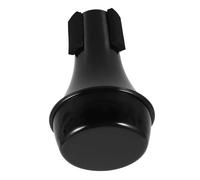 CONGARTENO Lightweight Plastic Trumpet Mute for Home Practice Noise-reducing Straight Horn Silencer Sturdy Design Volume Dampener Trumpet Accessories for Quiet Sessions