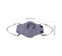 CONGARTENO Lightweight Yoga Mat Carrier Bag with Double Shoulder Straps for Comfortable Carrying Spacious Canvas Storage Organizer for Multiple Mats and Workout Essentials Gray Fitness Tote