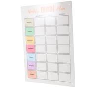 CONGARTENO Magnetic Kitchen Fridge Board Large Acrylic Dry Erase Menu Planner for Home Meal Planning and Weekly Notes Multi Functional Magnetic Whiteboard for Refrigerator and Office Use
