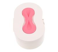 CONGARTENO Makeup Case for Built Mirror and Organized Compartments Pink Bow Design Pretend Play Cosmetic Storage Box for Jewelry and Roleplay Fun