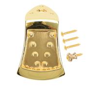 CONGARTENO Mandolin Tailpiece Replacement Kit Bridge Maintenance Screws Metal Instrument Parts for Mandolin String Fixing and Repair