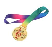 CONGARTENO Medal Award Gold Award Medals Music Pin Golden Zinc Alloy