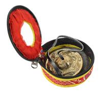 CONGARTENO Meditation Cymbal Bell with Storage Bag Harmonic Tibetan Tingsha for Yoga and Buddhist Ceremony Portable Percussion Instrument for Mindfulness and Positive Energy Random Color