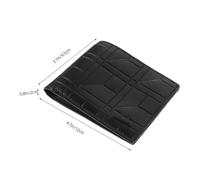CONGARTENO Men's Stylish Plaid Wallet Large Capacity Soft Leather Card Holder with Multiple Slots Portable Travel Purse for Young Adults