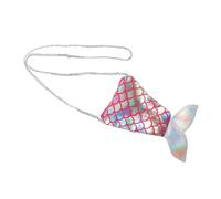 CONGARTENO Mermaid Tail Crossbody Bag for Colorful Creative Shoulder Messenger Bag with Wear-Resistant Material for Daily Accessories Storage and Casual Use