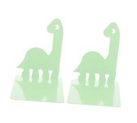 CONGARTENO Metal Dinosaur Bookends Sturdy Desk Book Holder Book Rack Organizer for Office Home Study Decoration