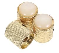 CONGARTENO Metal Dome Guitar Volume Knobs for Electric Guitar and Bass Replacement Tuning Control Knobs Allen Wrench