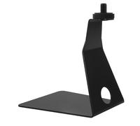 CONGARTENO Metal Multi-functional Microphone Clamp Stand with Non-slip Base for Desktop Use Firm Microphone Holder for Studio Recording Streaming and Public Events
